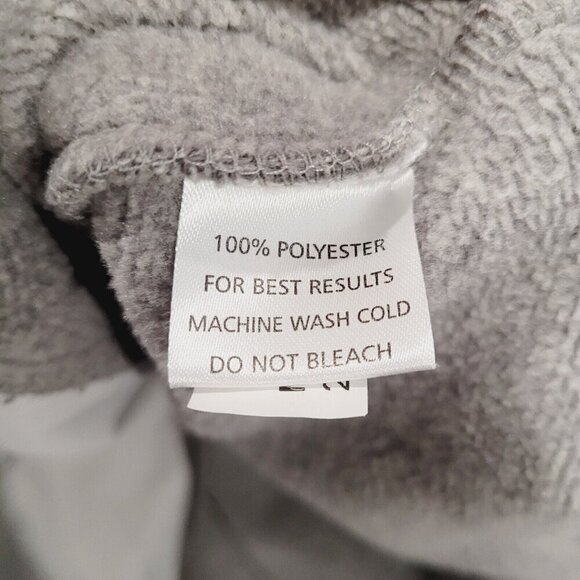 Peter Millar Sweater Vest Mens XL Gray Fleece Full Zip - Picture 9 of 9